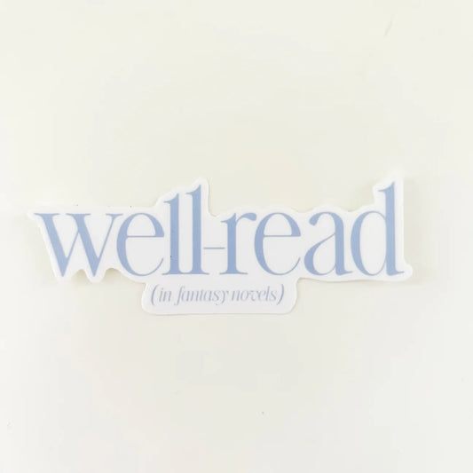 Well-Read Fantasy Sticker