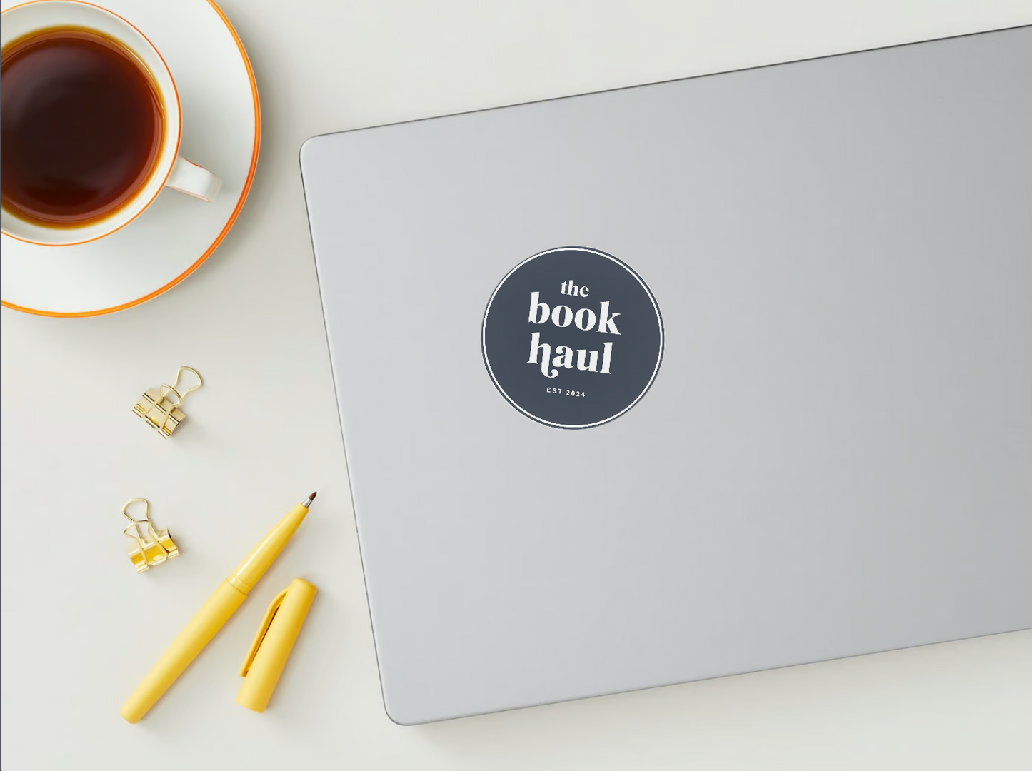 The Book Haul Vinyl Sticker