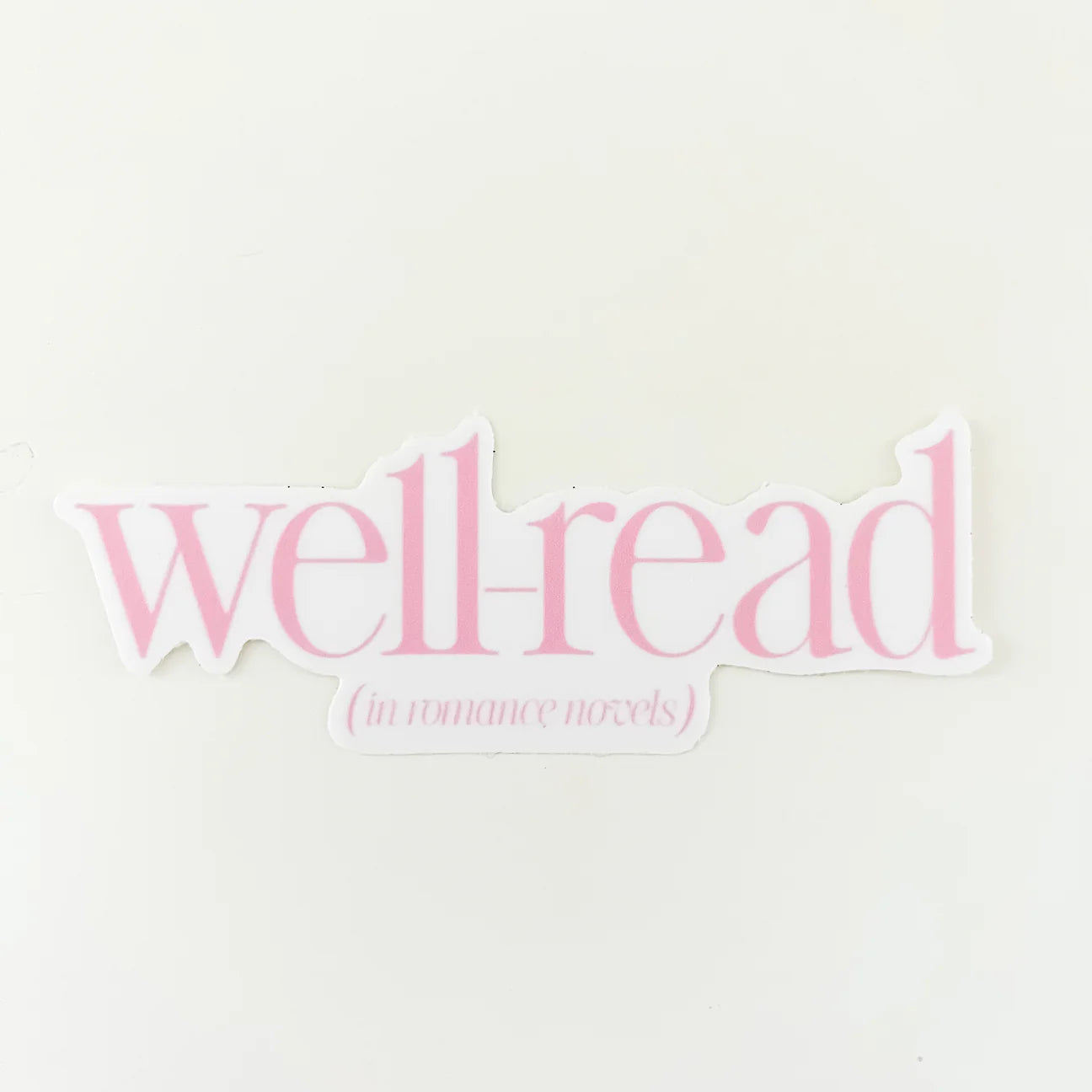 Well-Read Romance Sticker